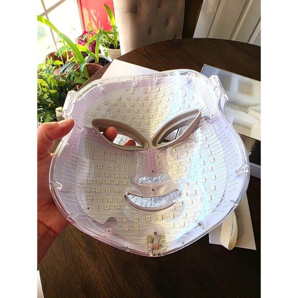 NORLANYA 3 Colors Photon LED Mask Skin Care Treatment for Pimples, Wrinkle, Blem - Picture 3 of 13